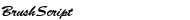 BrushScript 