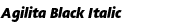 Agilita Black Italic